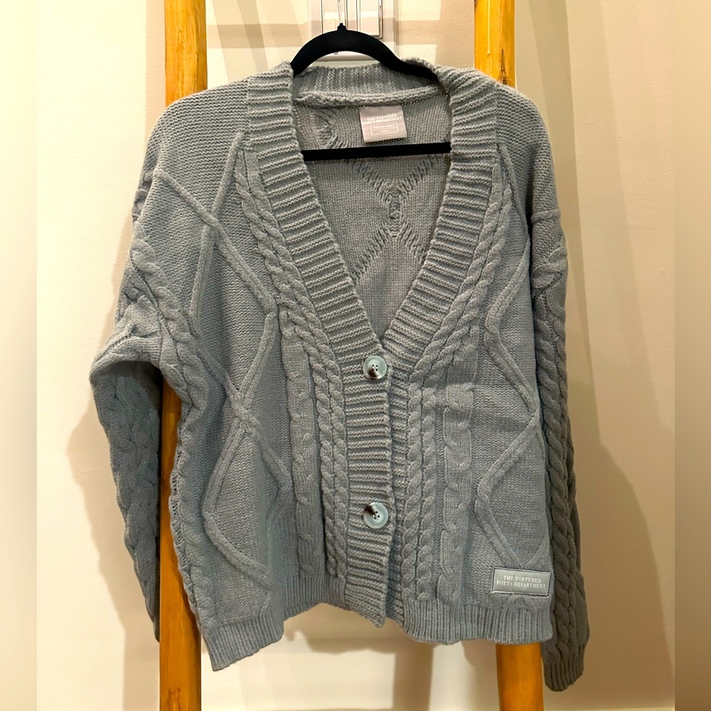 Never worn. Taylor Swift The Tortured Poets Department (TTPD) Cardigan.